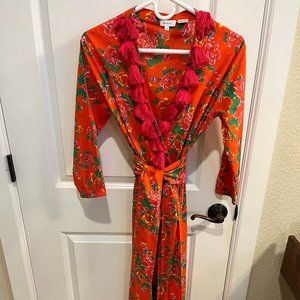 Rhode Lena Wrap Tassel Dress XS Like New